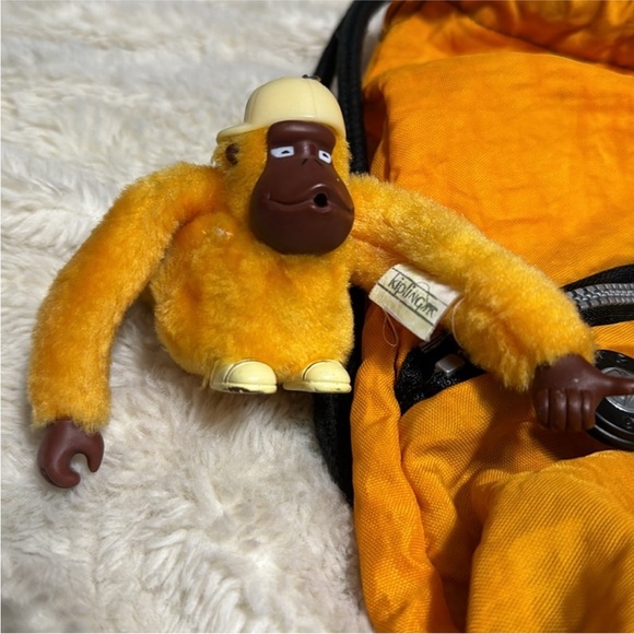 Kipling Yellow Sport Drawstring Bag - Picture 6 of 6